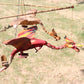 Red Coconut Dragon Mobile 37cm - Luna Panther