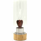 Red Jasper Angel Crystal Infused Glass Water Bottle 500ml - Luna Panther
