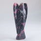 Rhodonite Angel Carving 69g 80mm - Luna Panther