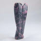 Rhodonite Angel Carving 69g 80mm - Luna Panther