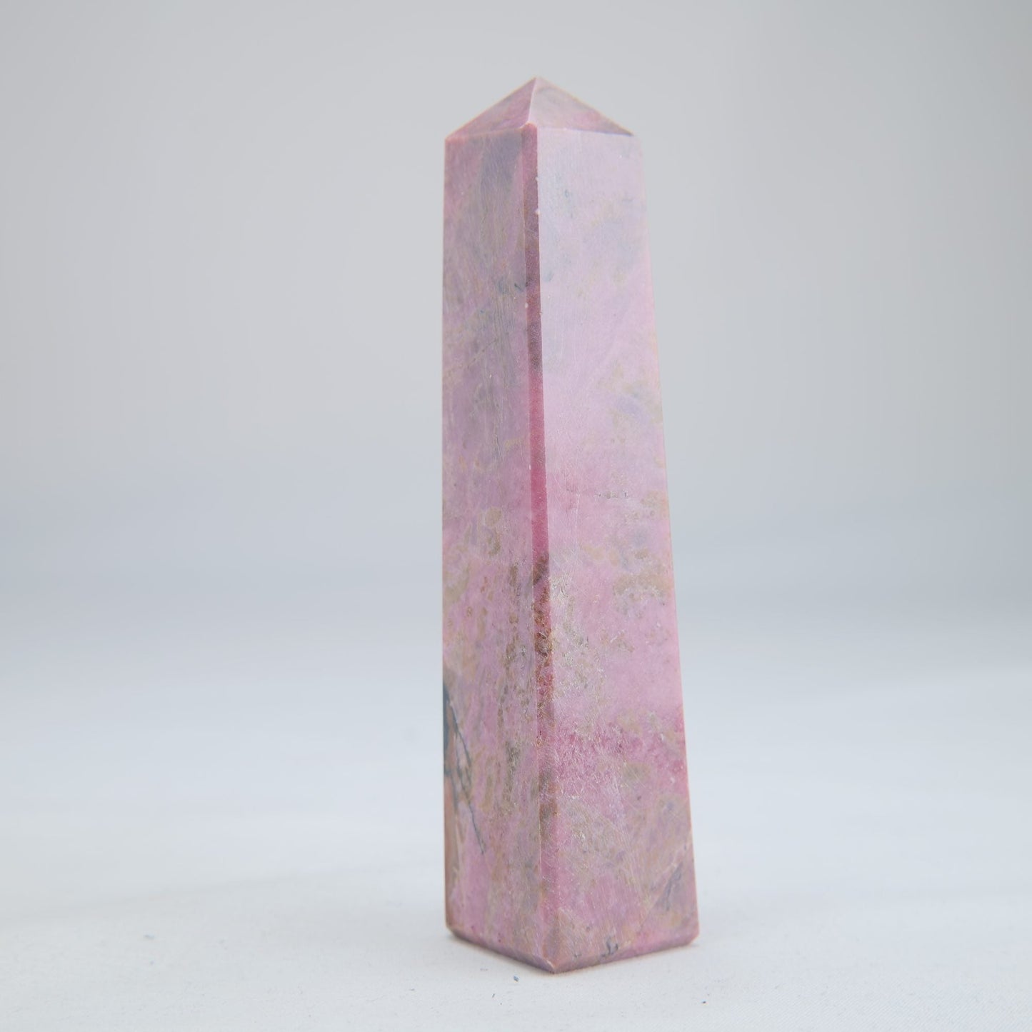 Rhodonite Crystal Tower 188g - Luna Panther
