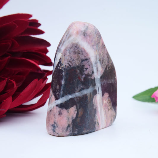 Rhodonite Freeform — 214 g - Luna Panther alternate view