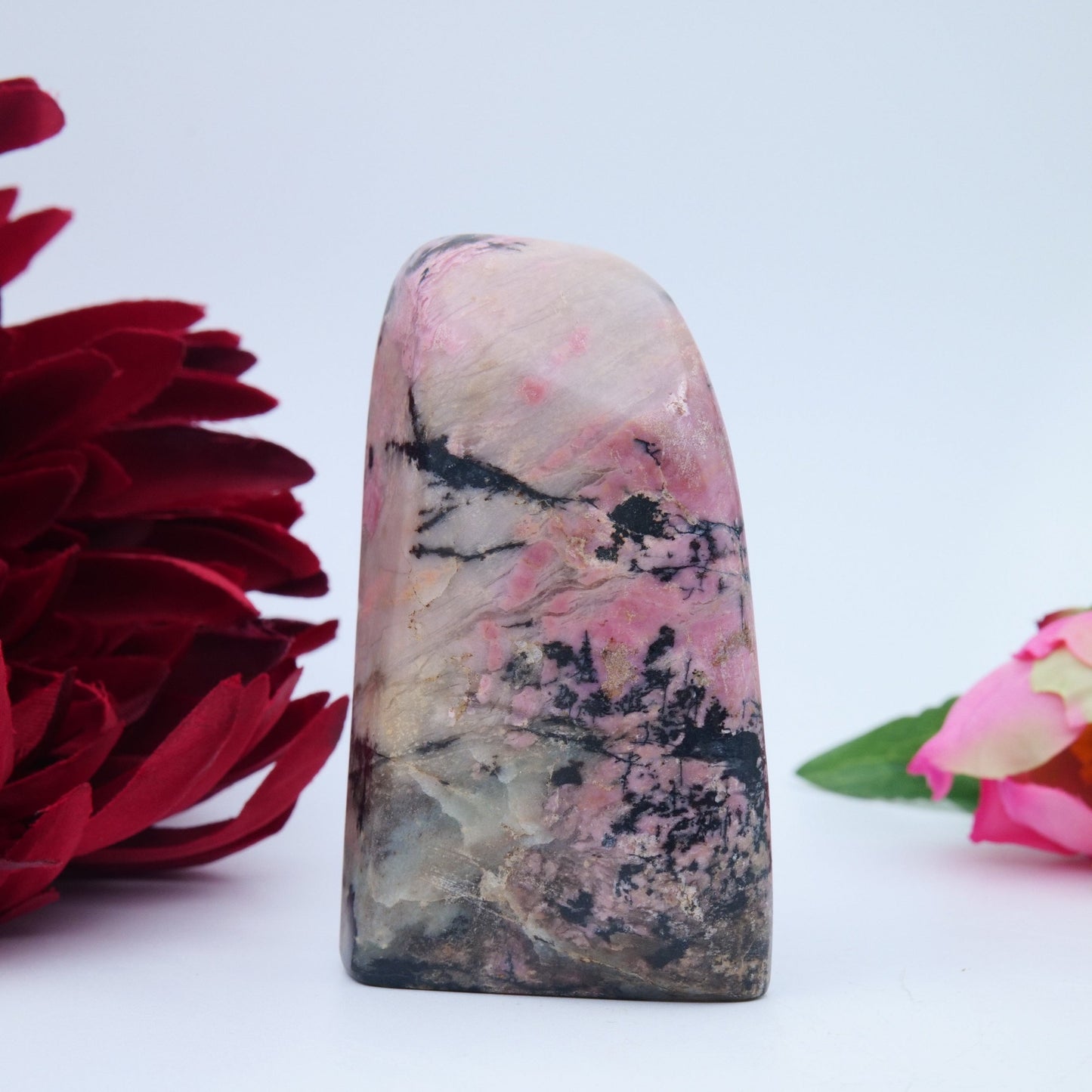 Rhodonite Freeform — Pakistan, 266 g (81 mm) - Luna Panther