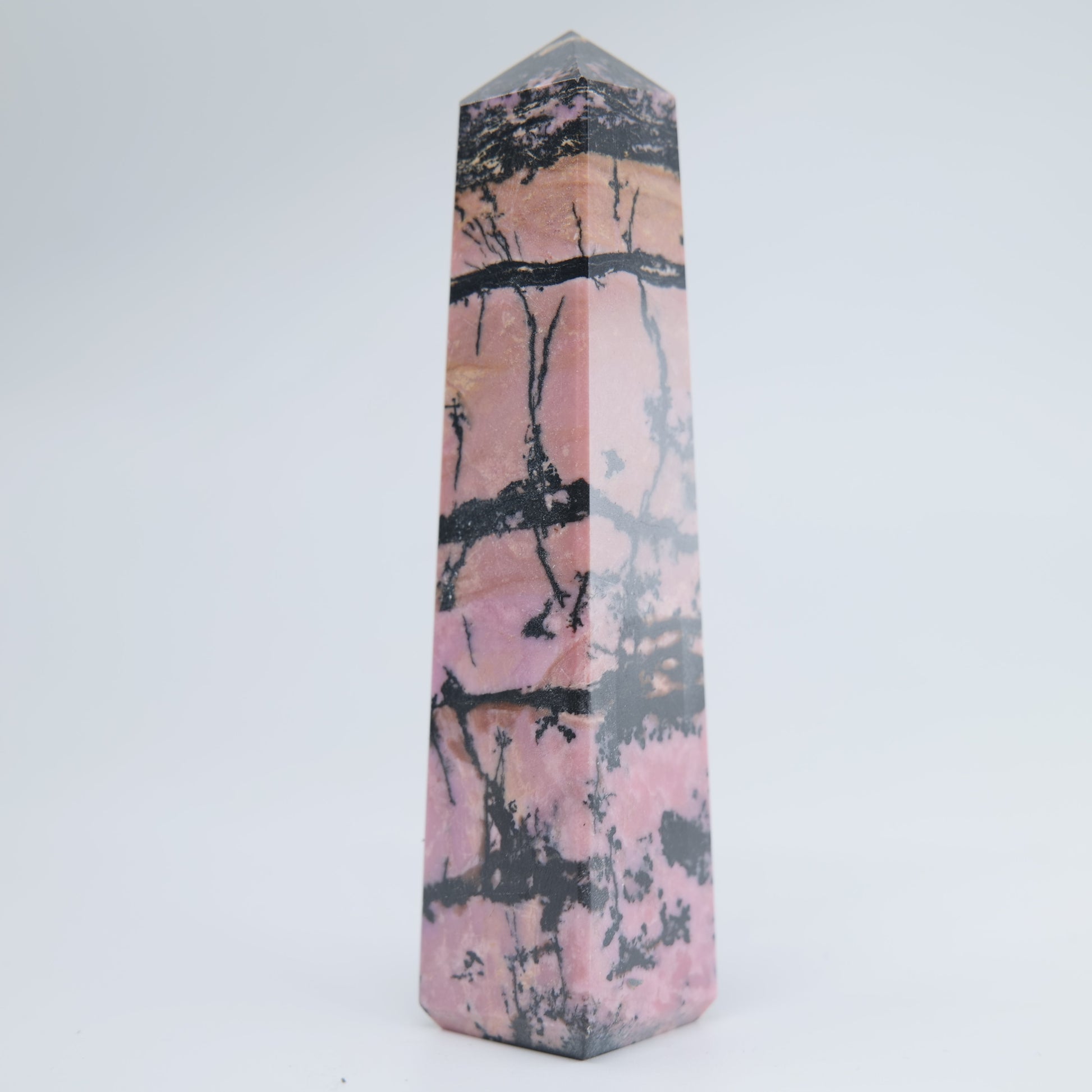 Rhodonite Tower 174g - Luna Panther