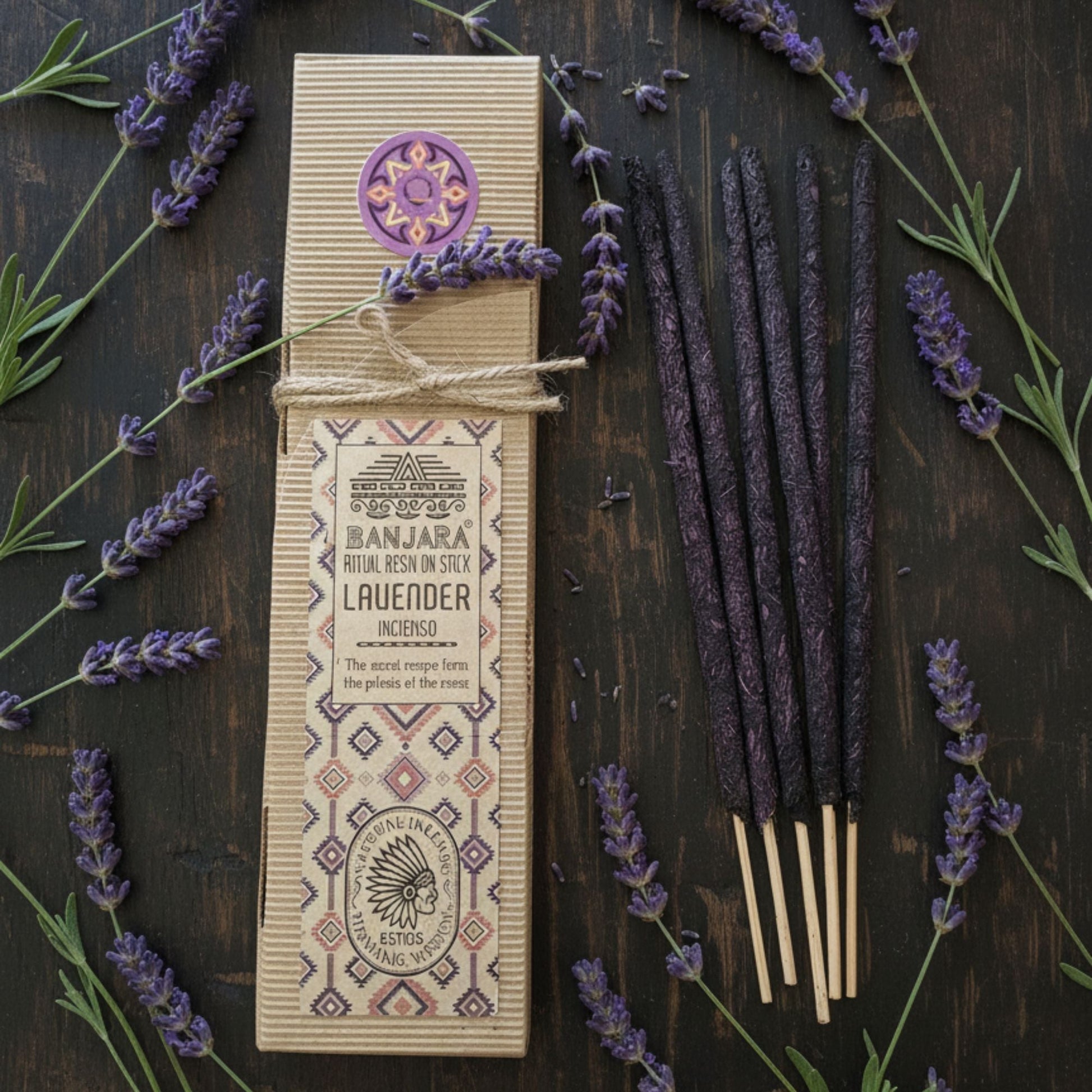 Ritual Resin on Stick - Lavender - Luna Panther