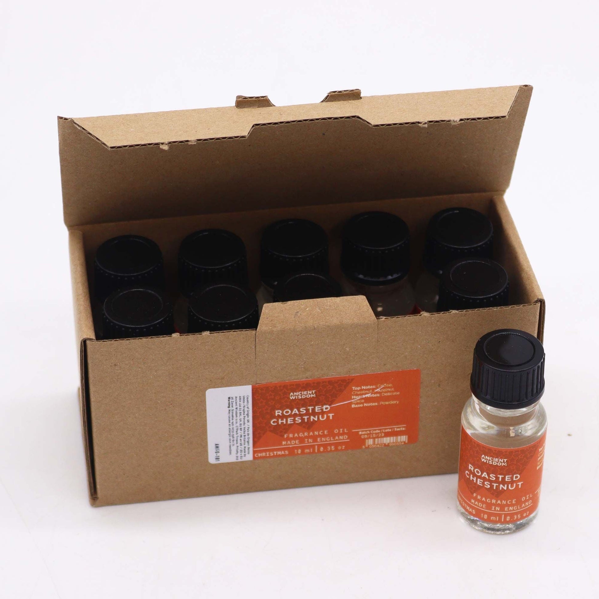 Roasted Chestnut Fragrance Oil 10ml - Luna Panther