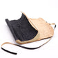 Rolled Leather Travel Notebook - 96 pages - Black 21x15cm - Luna Panther