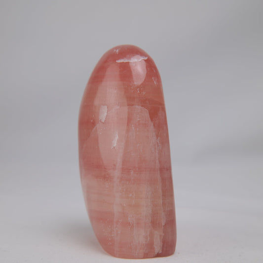 Rose Calcite Freeform — one-of-a-kind natural crystal, product image 2 of 8. alternate view