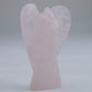 Rose Quartz Angel Carving 26g 50mm - Luna Panther