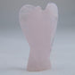 Rose Quartz Angel Carving 26g 50mm - Luna Panther