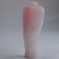Rose Quartz Angel Carving 60g 80mm - Luna Panther