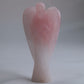 Rose Quartz Angel Carving 60g 80mm - Luna Panther