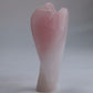 Rose Quartz Angel Carving 60g 80mm - Luna Panther