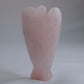Rose Quartz Angel Carving 64g 80mm - Luna Panther