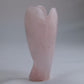 Rose Quartz Angel Carving 64g 80mm - Luna Panther