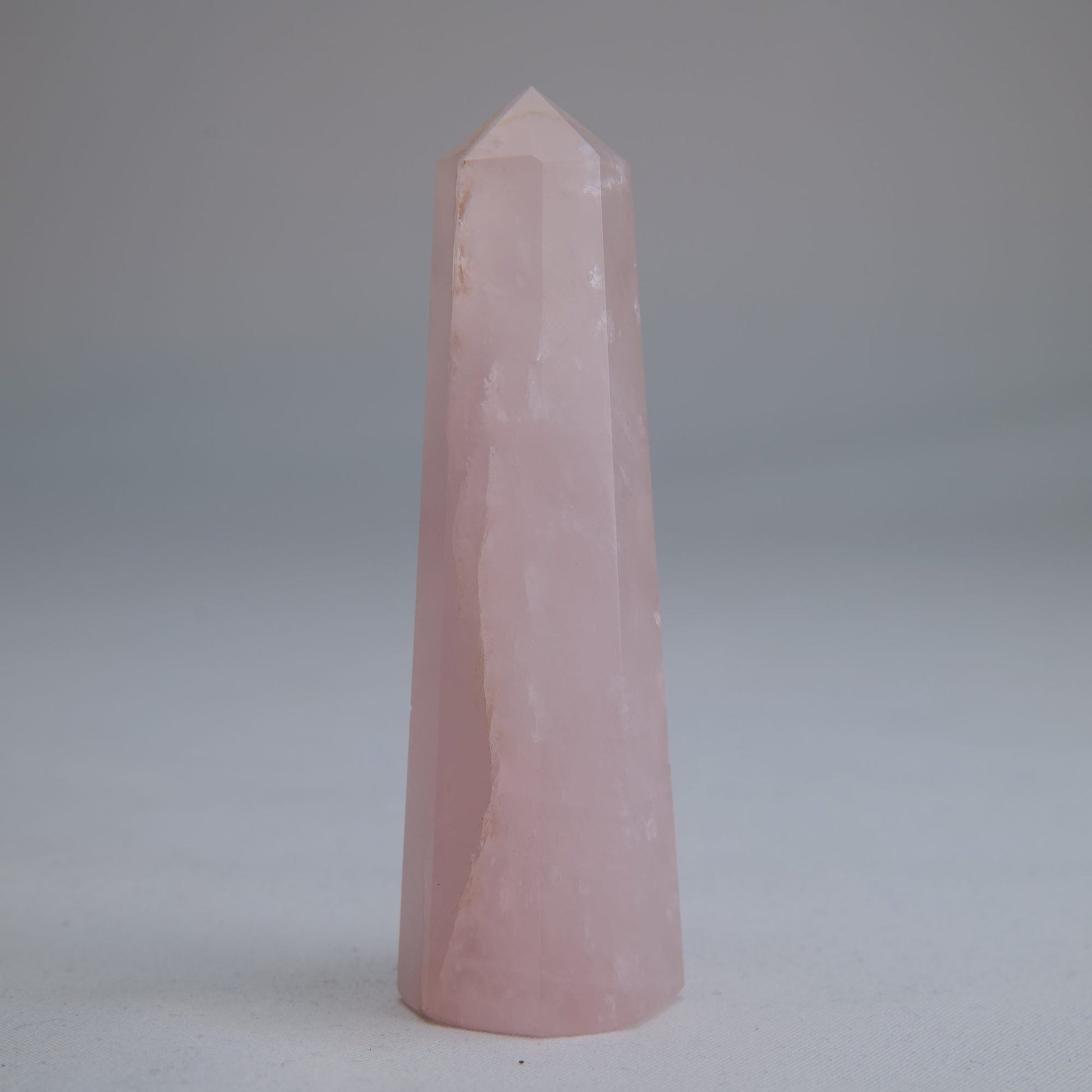 Rose Quartz Obelisk 55g 75mm - Luna Panther