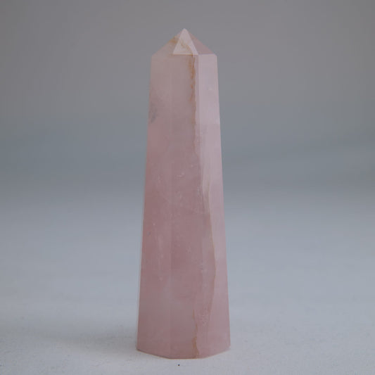 Rose Quartz Obelisk 55g 75mm - Luna Panther alternate view