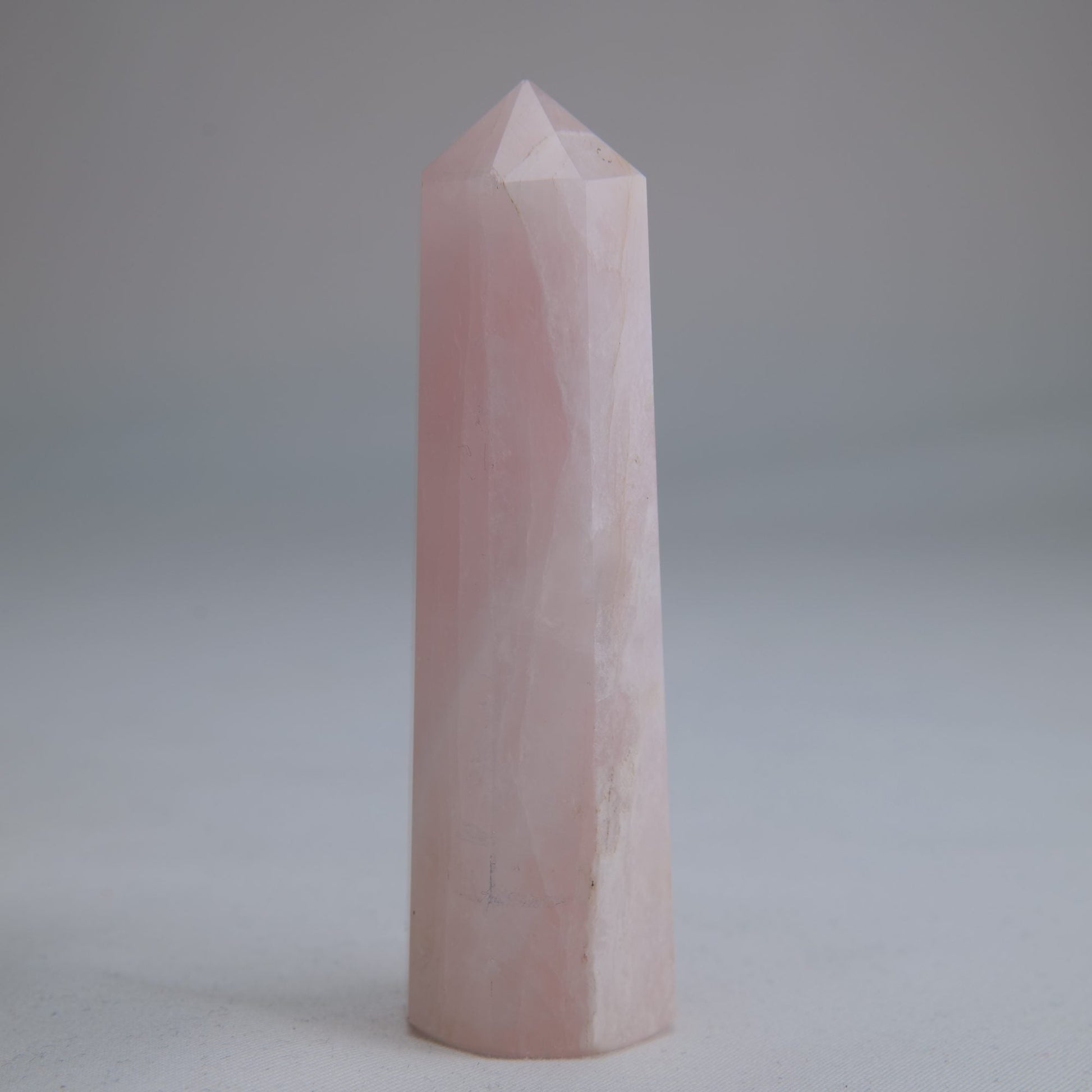 Rose Quartz Obelisk 65g 80mm - Luna Panther