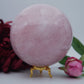 Rose Quartz Sphere 2204g - Luna Panther