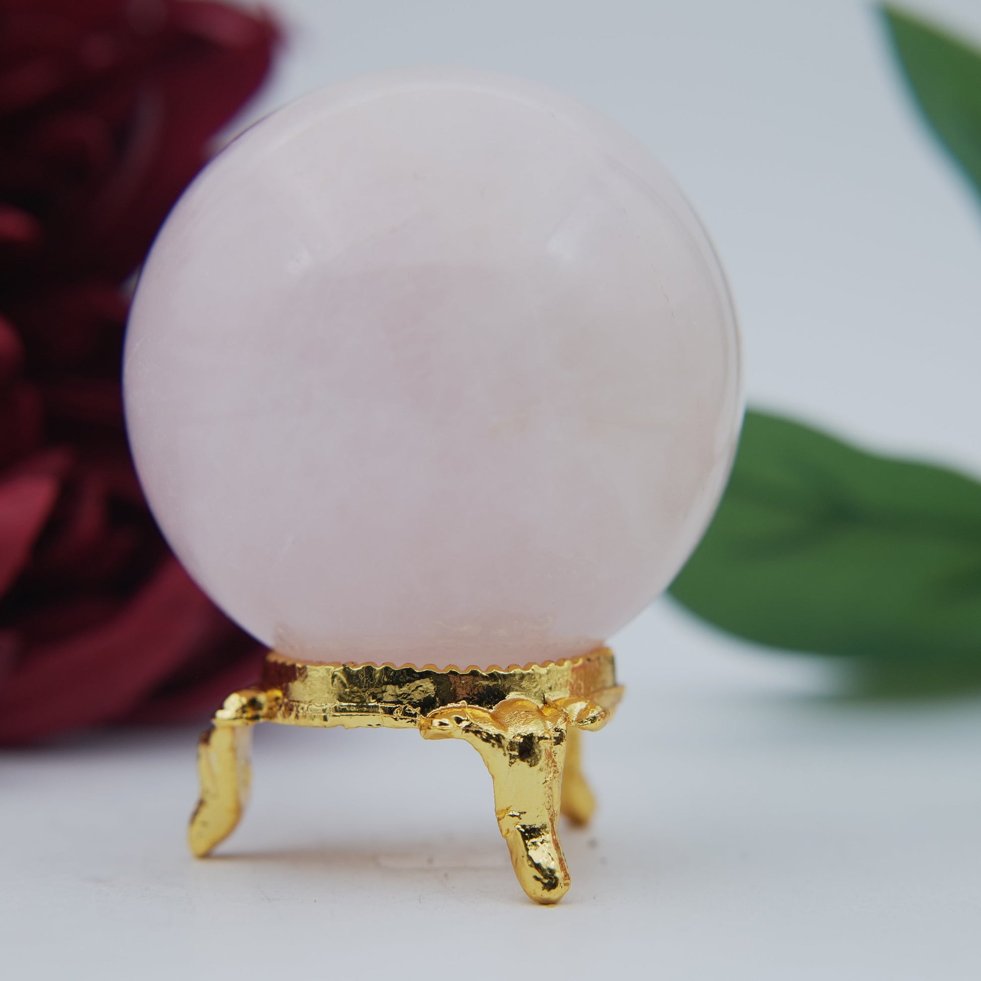Rose Quartz Sphere 229g - Luna Panther
