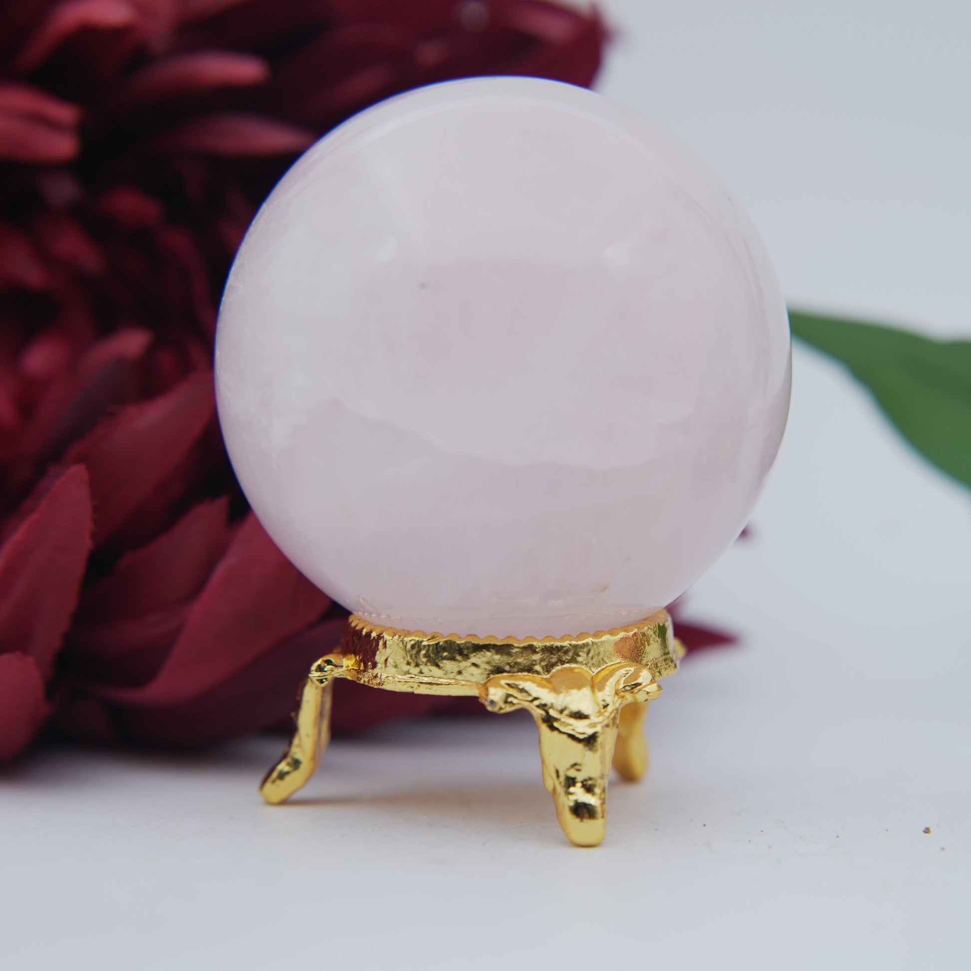 Rose Quartz Sphere 232g - Luna Panther