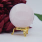 Rose Quartz Sphere 232g - Luna Panther