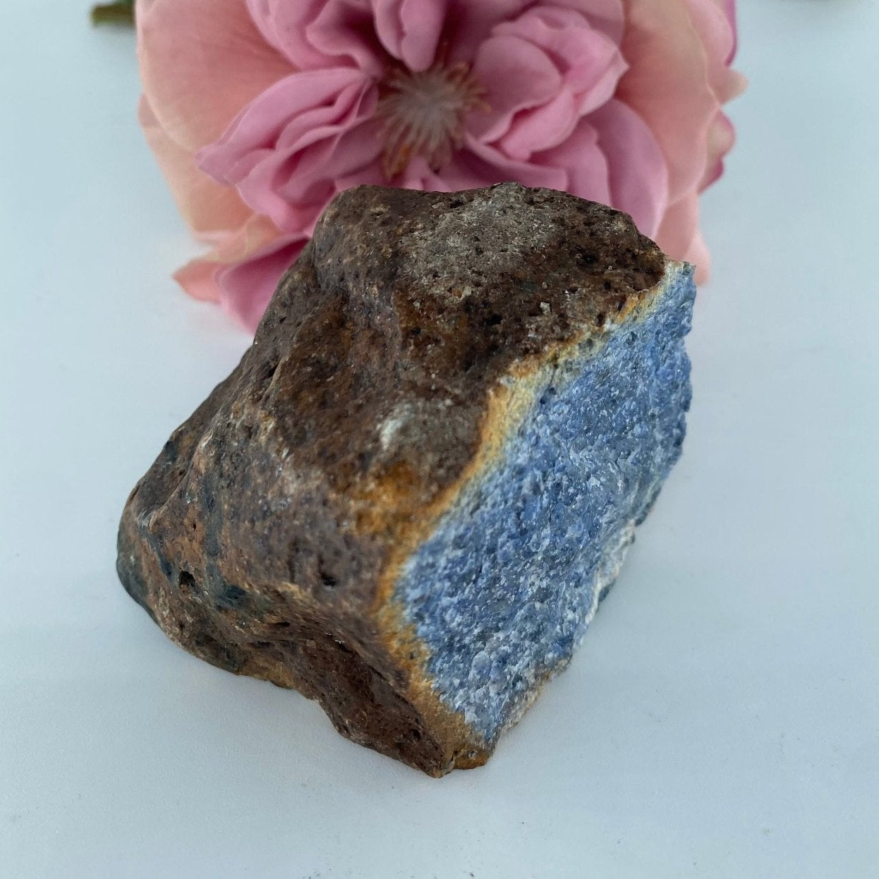 Natural Rough Dumortierite Specimen 275 Grams featuring natural patterning and unique variations - Luna Panther