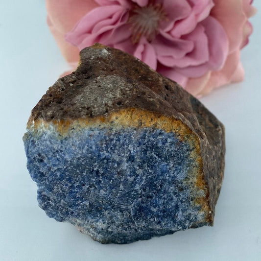 Natural Rough Dumortierite Specimen 275 grams featuring natural patterning and unique variations - Luna Panther