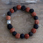Rudraksha Buddha Bangle Mala - Mix - Luna Panther