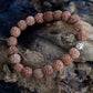 Rudraksha Buddha Bangle Mala - Natural - Luna Panther