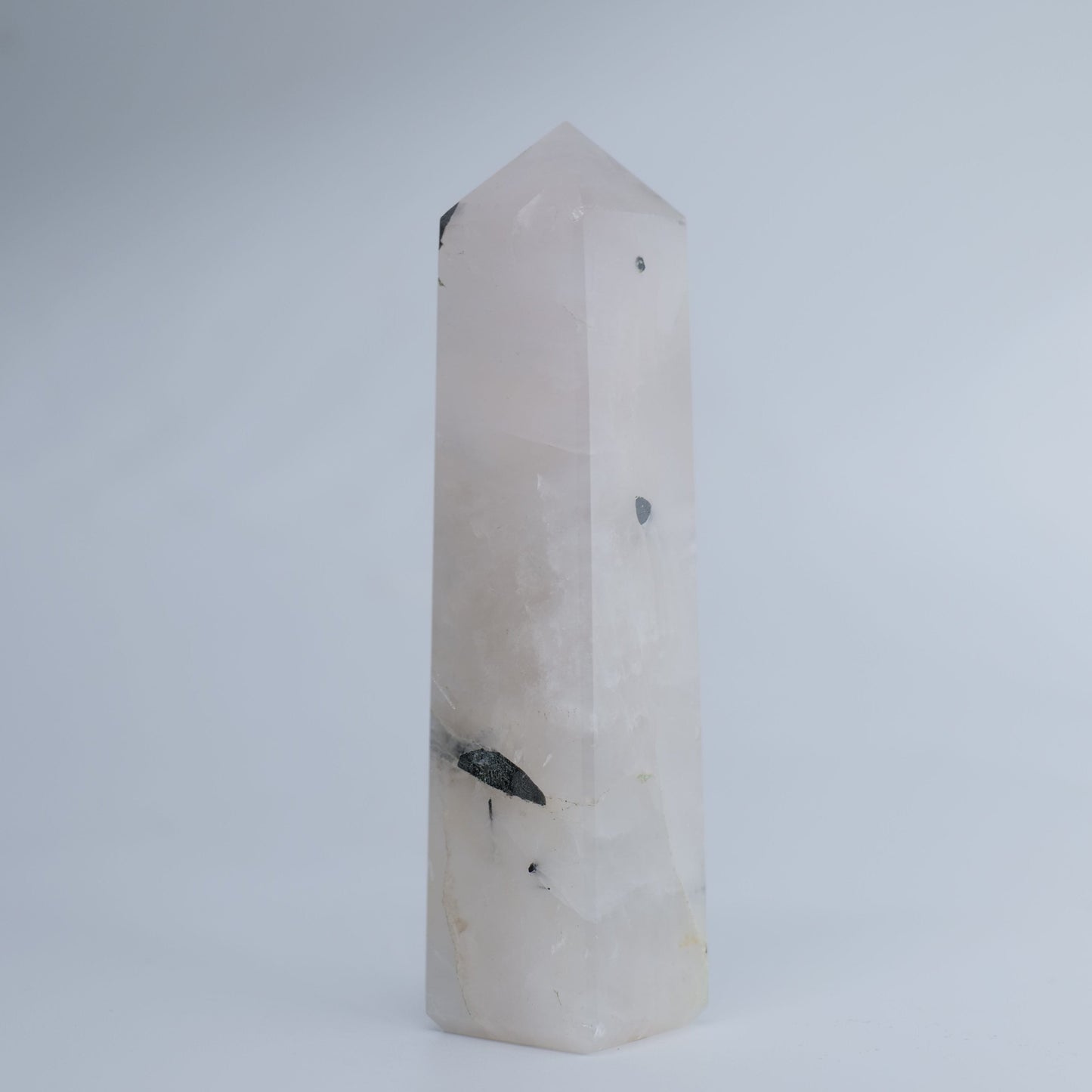 Rutilated Quartz Crystal Tower 121g - Luna Panther