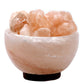 Polished Salt Fir Bowl 15cmx9cm & Chunks featuring natural patterning and unique variations - Luna Panther