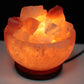 Polished Salt Fire Bowl And Chunks 15Cm X 9Cm featuring natural patterning and unique variations - Luna Panther