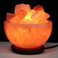 Polished Salt Fire Bowl and Chunks - 15cm x 9cm featuring natural patterning and unique variations - Luna Panther