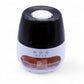 Salt Stone Flame Effect Aroma Diffuser - White USB - Colour Change and Timer - Luna Panther