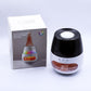 Salt Stone Flame Effect Aroma Diffuser - White USB - Colour Change and Timer - Luna Panther