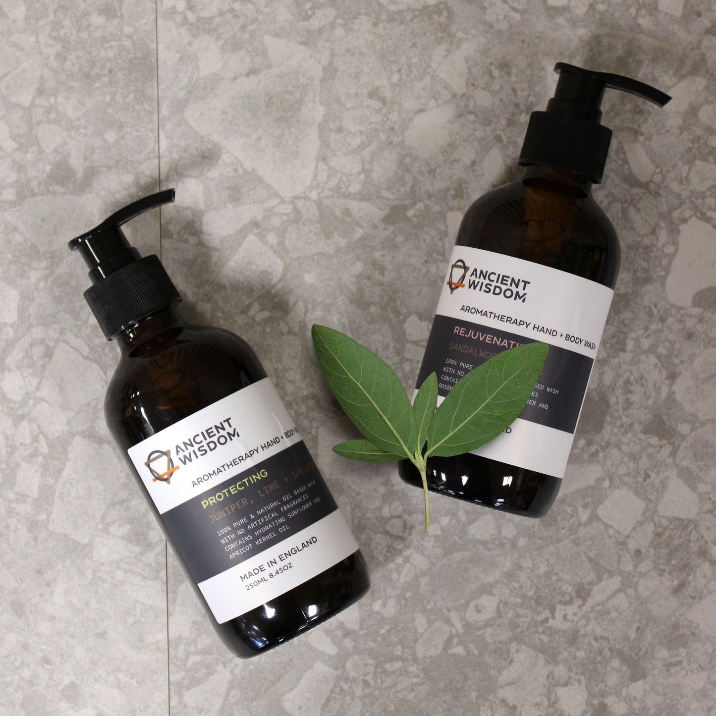 Sandalwood & Rose Hand & Body Wash 250ml - Luna Panther