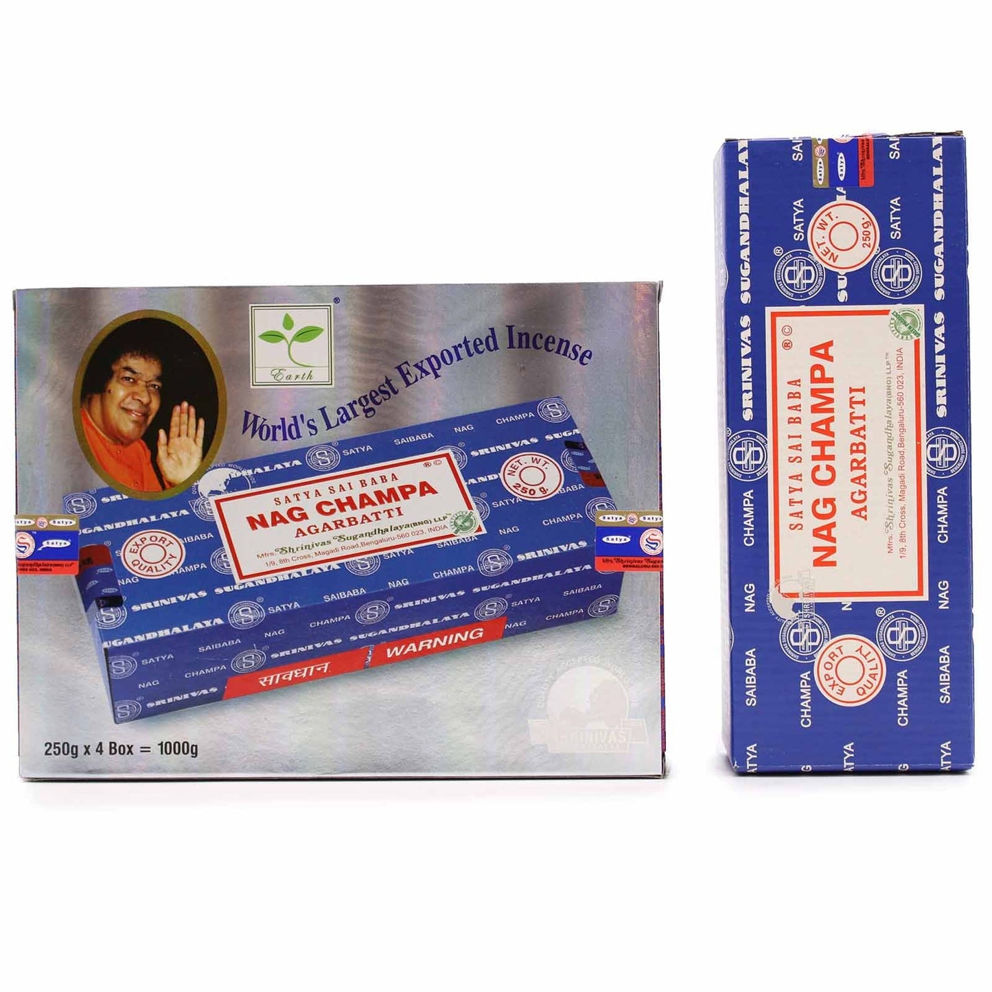 Polished Satya Nagchampa Incense 250 Gms featuring natural patterning and unique variations - Luna Panther