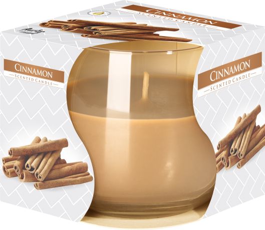 Scented Glass Jar Candle - Cinnamon - Luna Panther