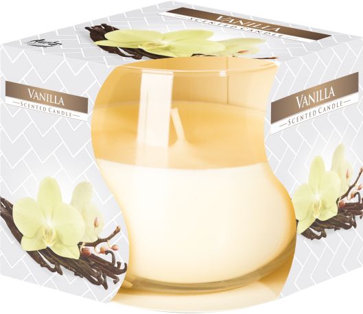 Scented Glass Jar Candle - Vanilla - Luna Panther