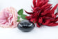 Polished School Black Tourmaline Gallet 112G featuring deep black tone with natural striations - Luna Panther