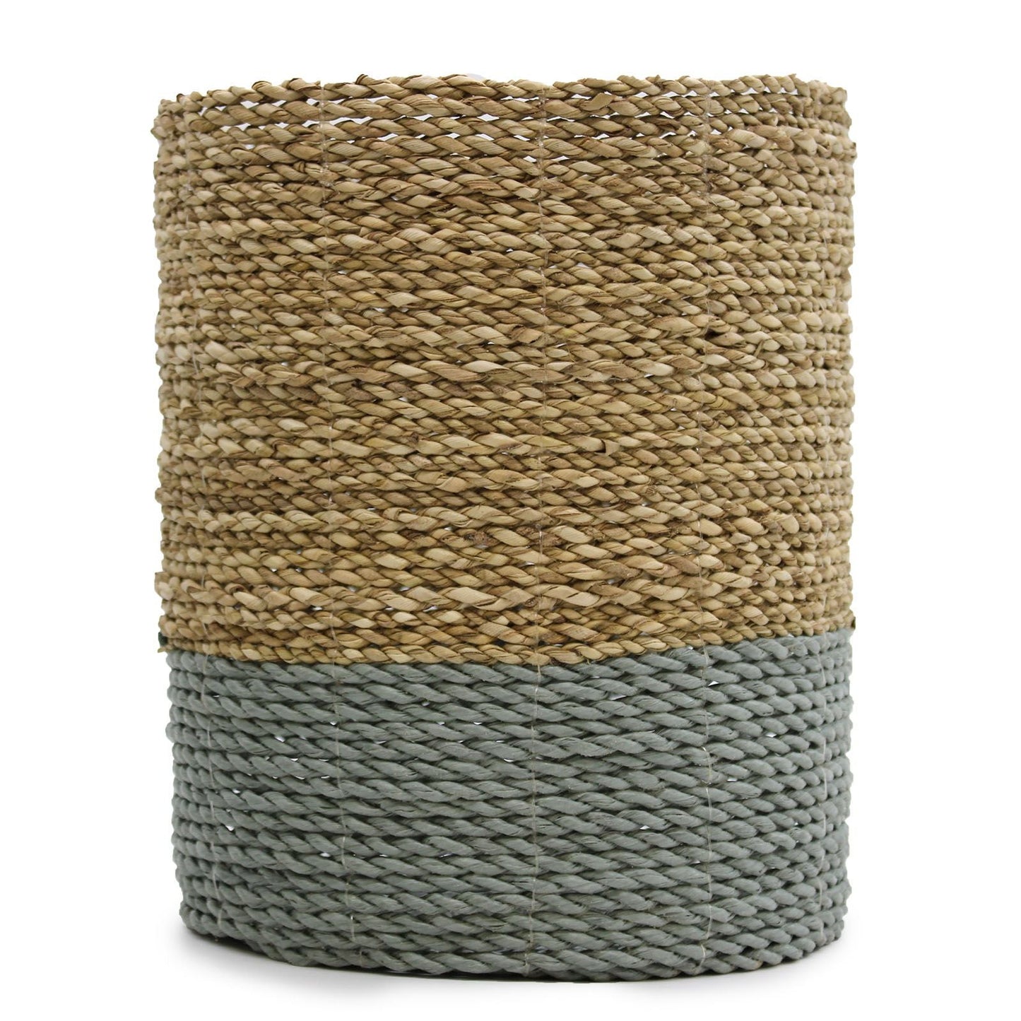 Seagrass & Abu - Abu Raffia Set - 2 Vase & 2 Bins - Luna Panther