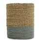Seagrass & Abu - Abu Raffia Set - 2 Vase & 2 Bins - Luna Panther
