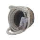 Seagrass Basket Set - Grey / Natural / White - Luna Panther