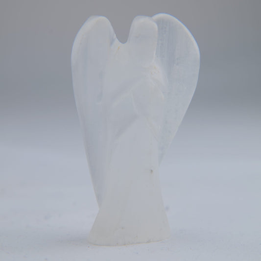 Selenite Angel Carving 24g 50mm - Luna Panther alternate view