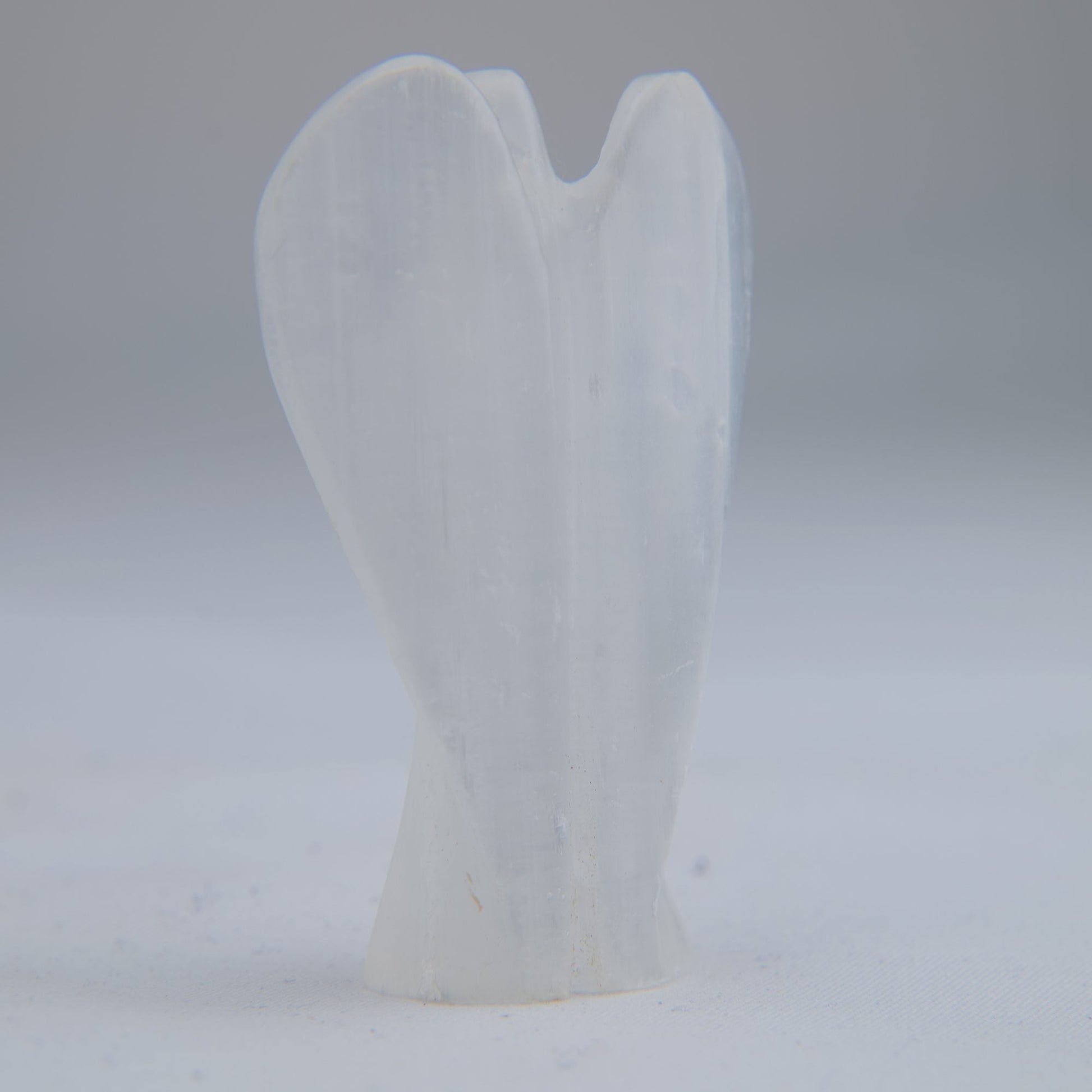 Selenite Angel Carving 24g 50mm - Luna Panther
