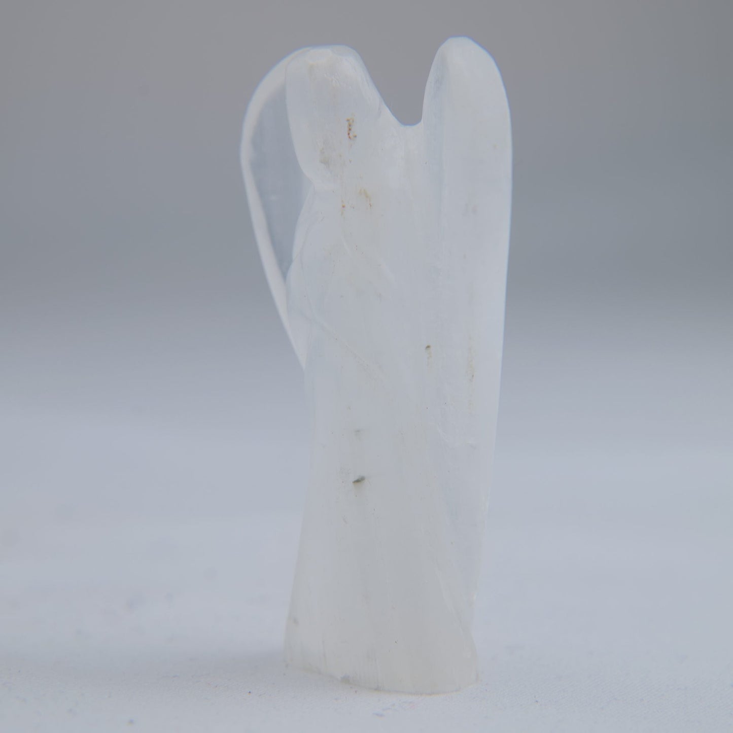 Selenite Angel Carving 24g 50mm - Luna Panther