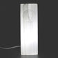 Polished Selenite Block Lamp 25Cm Tree Of Life featuring satin white sheen and fibrous texture - Luna Panther