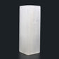 Polished Selenite Block Lamp 25Cm Tree Of Life featuring satin white sheen and fibrous texture - Luna Panther