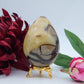 Septeria with Calcite/Aragonite Egg - 406g - Luna Panther